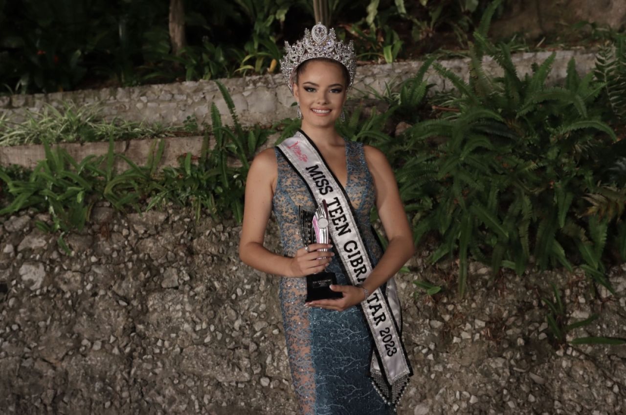 Gabriella Olivero Wins Miss Teen Gibraltar 2023