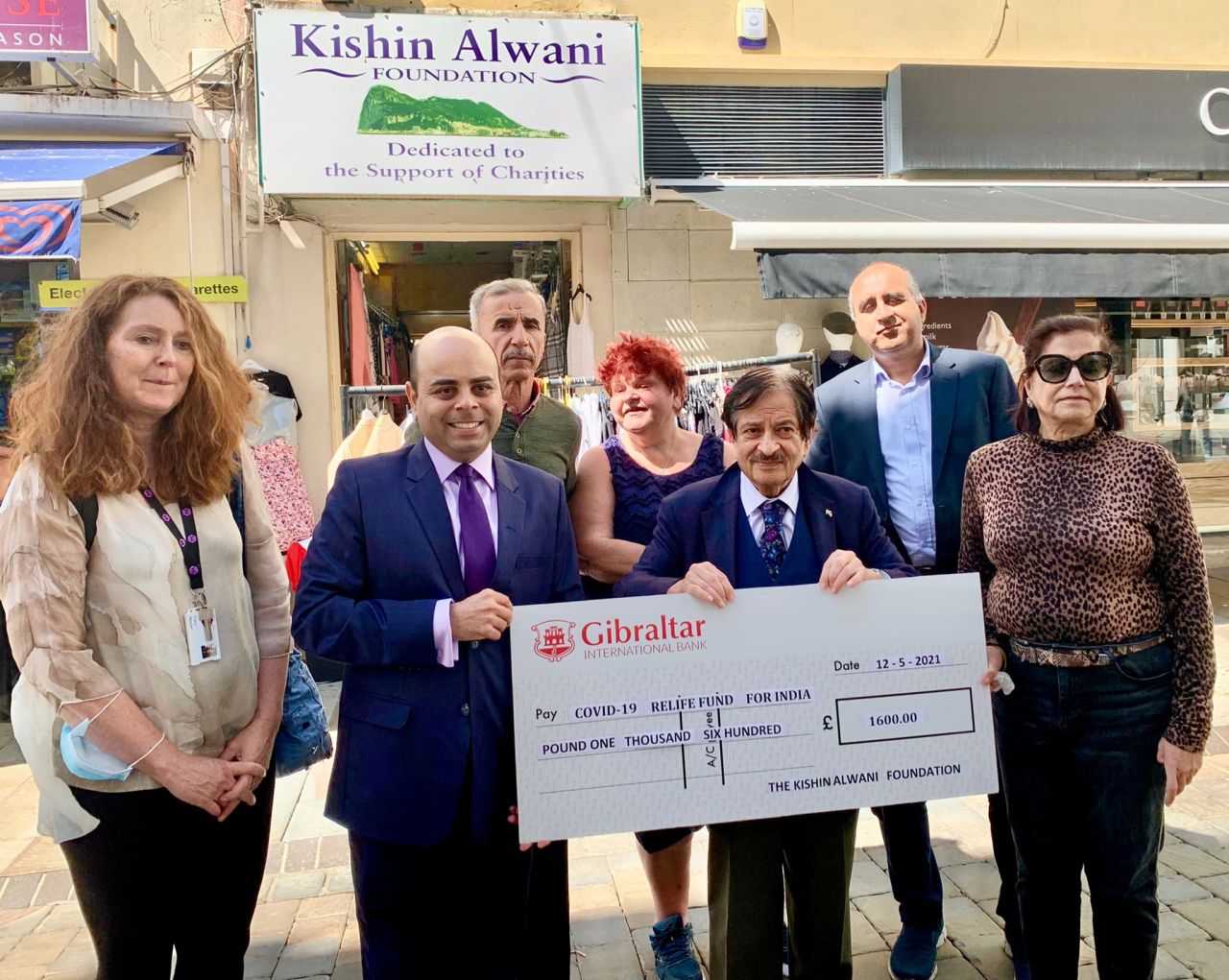 Hindu Community Donates £5,000 To Its COVID-19 Relief Fund For India