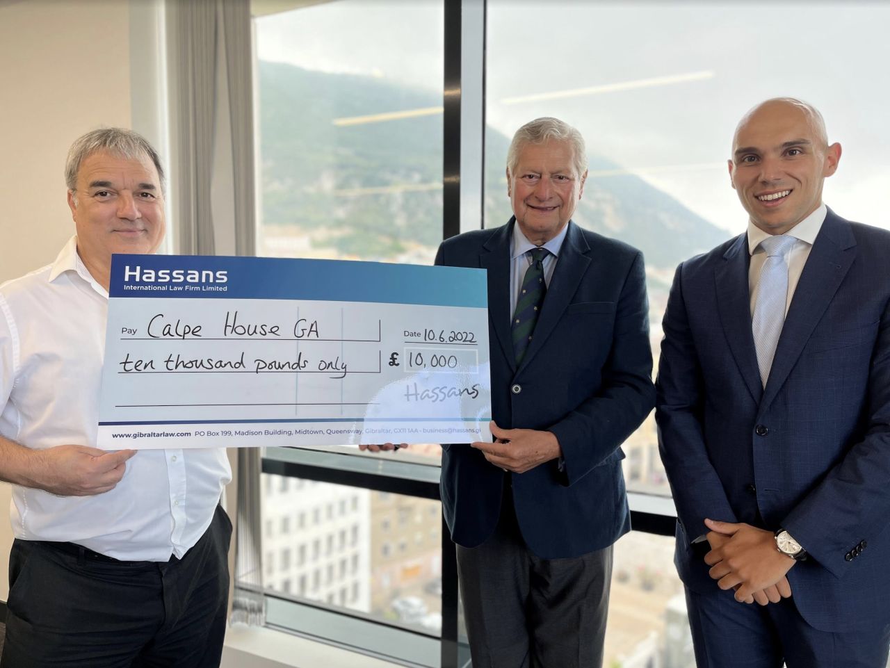 Hassans Continues Pledge To Support Calpe House