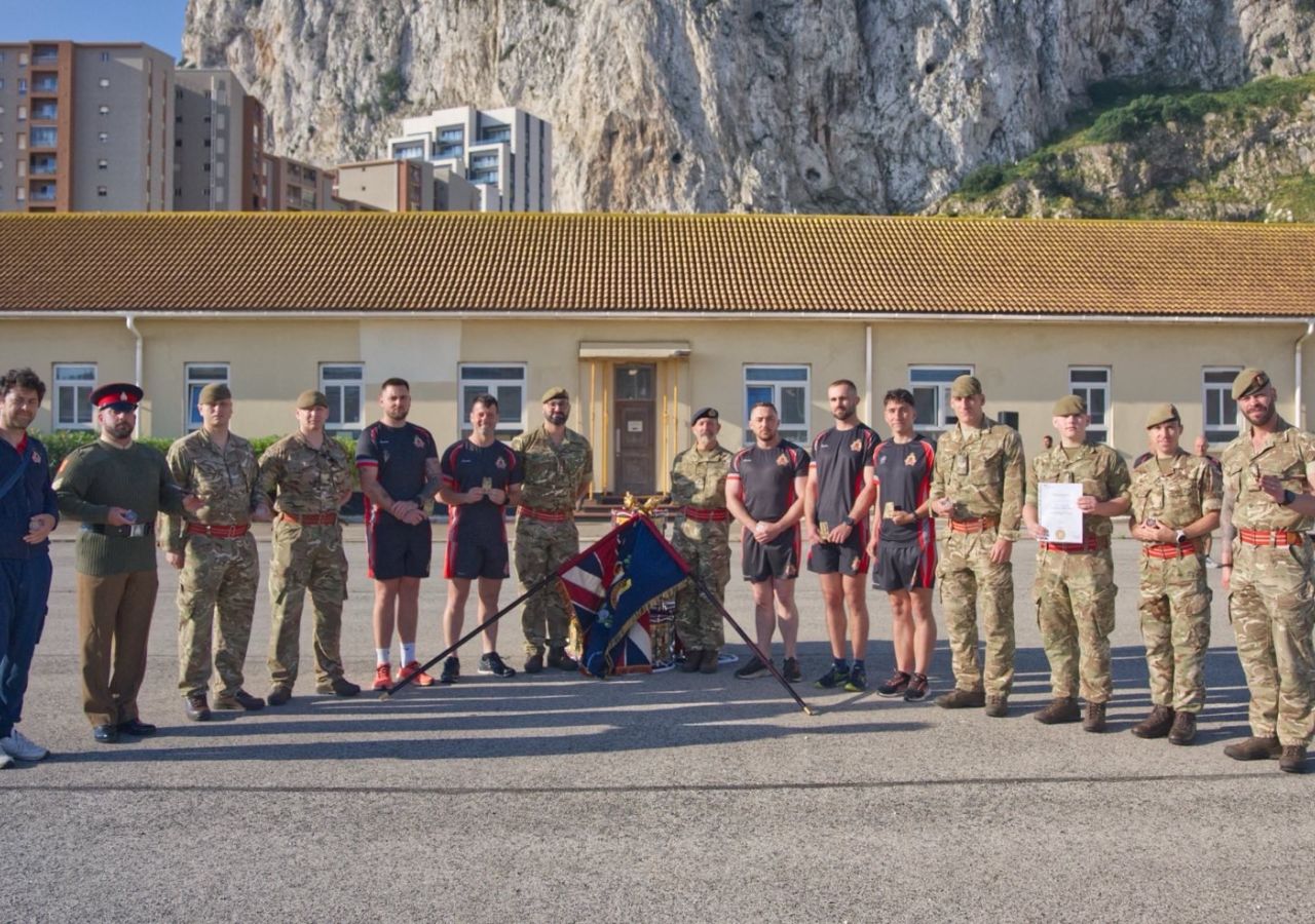 Royal Gibraltar Regiment Promotions And CO Coins