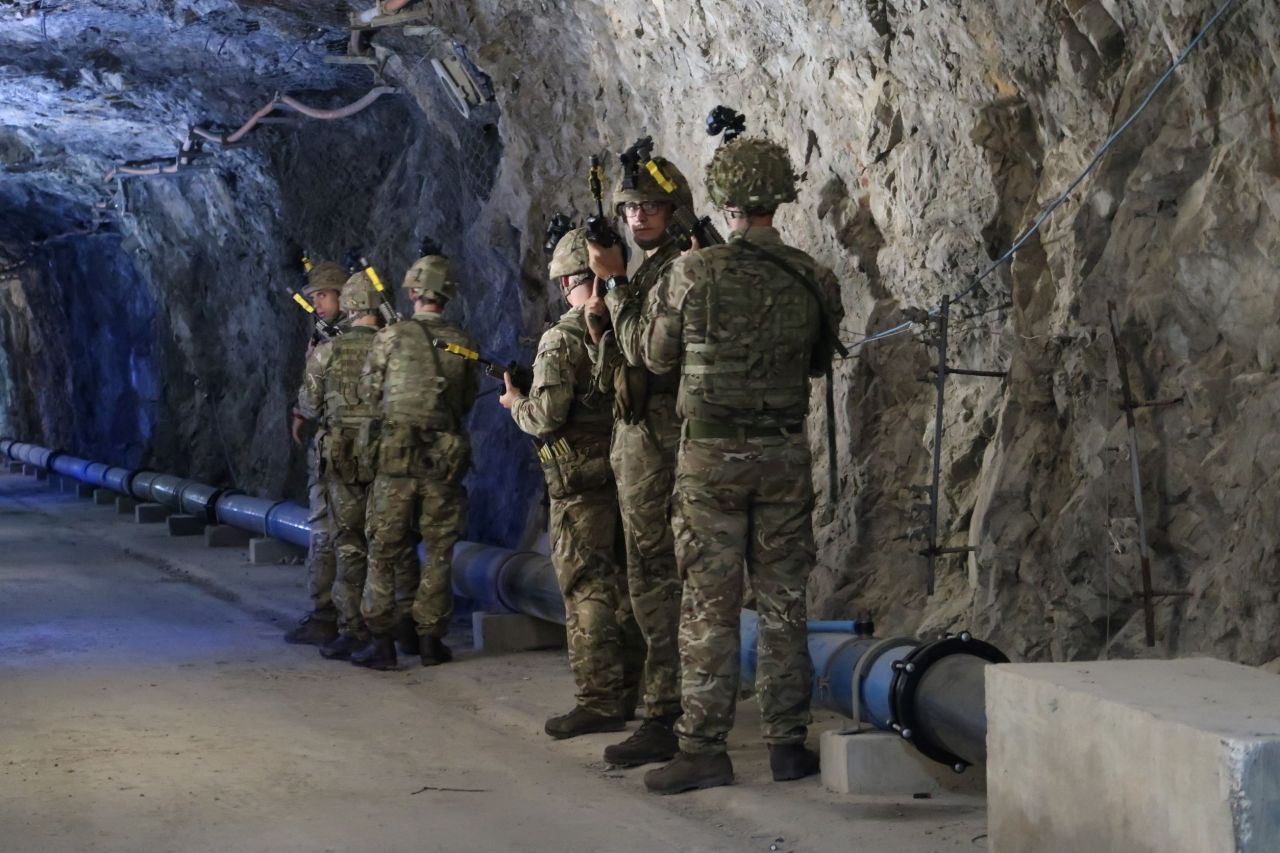 I Company Conducts Subterranean Training
