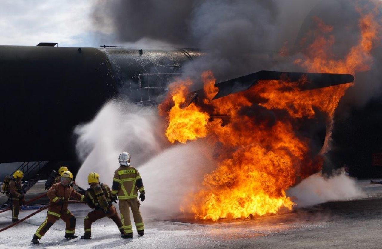 Continual Training at Airport Fire Rescue Service