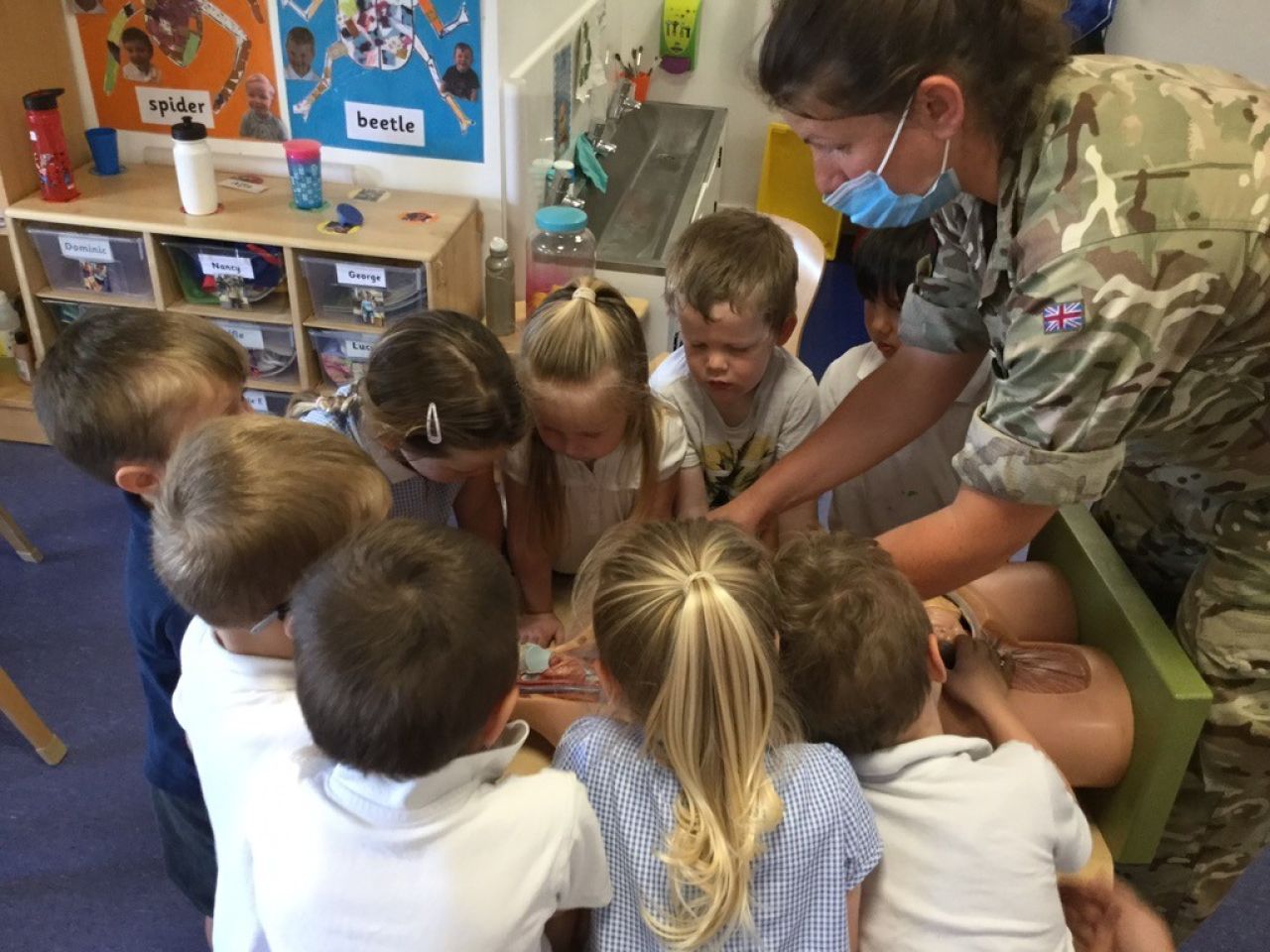 St Christopher’s EYFS Learn Basic Anatomy Through Play