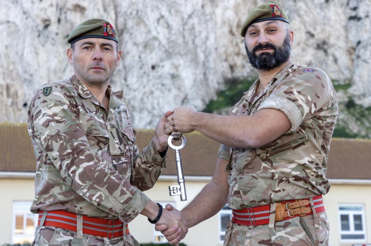 Key Leadership Change For The Royal Gibraltar Regiment