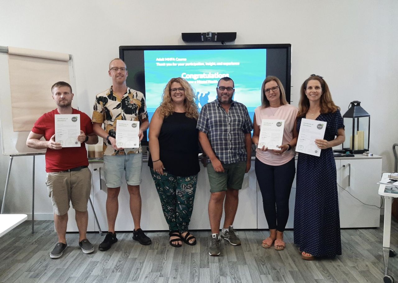 Certified Mental Health First Aid For GCS Managers