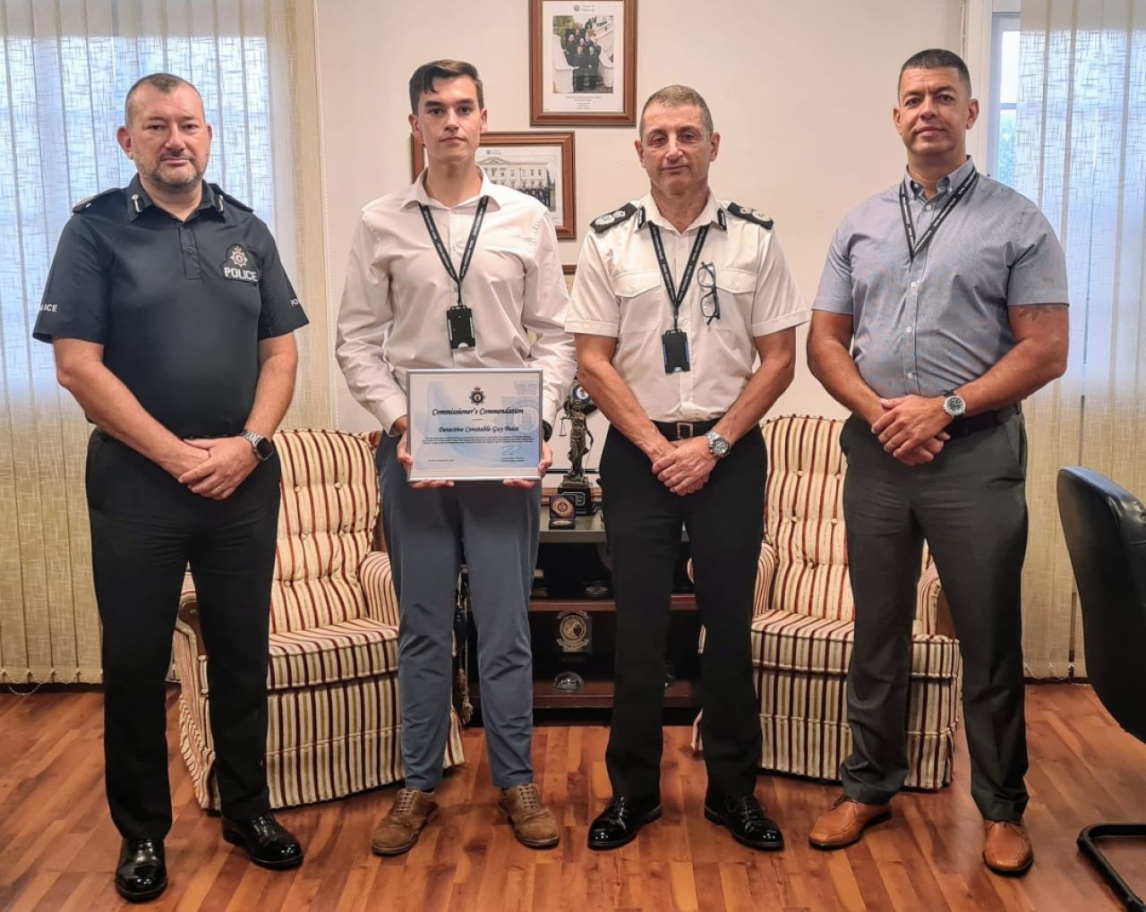 RGP Officer Receives Commendation