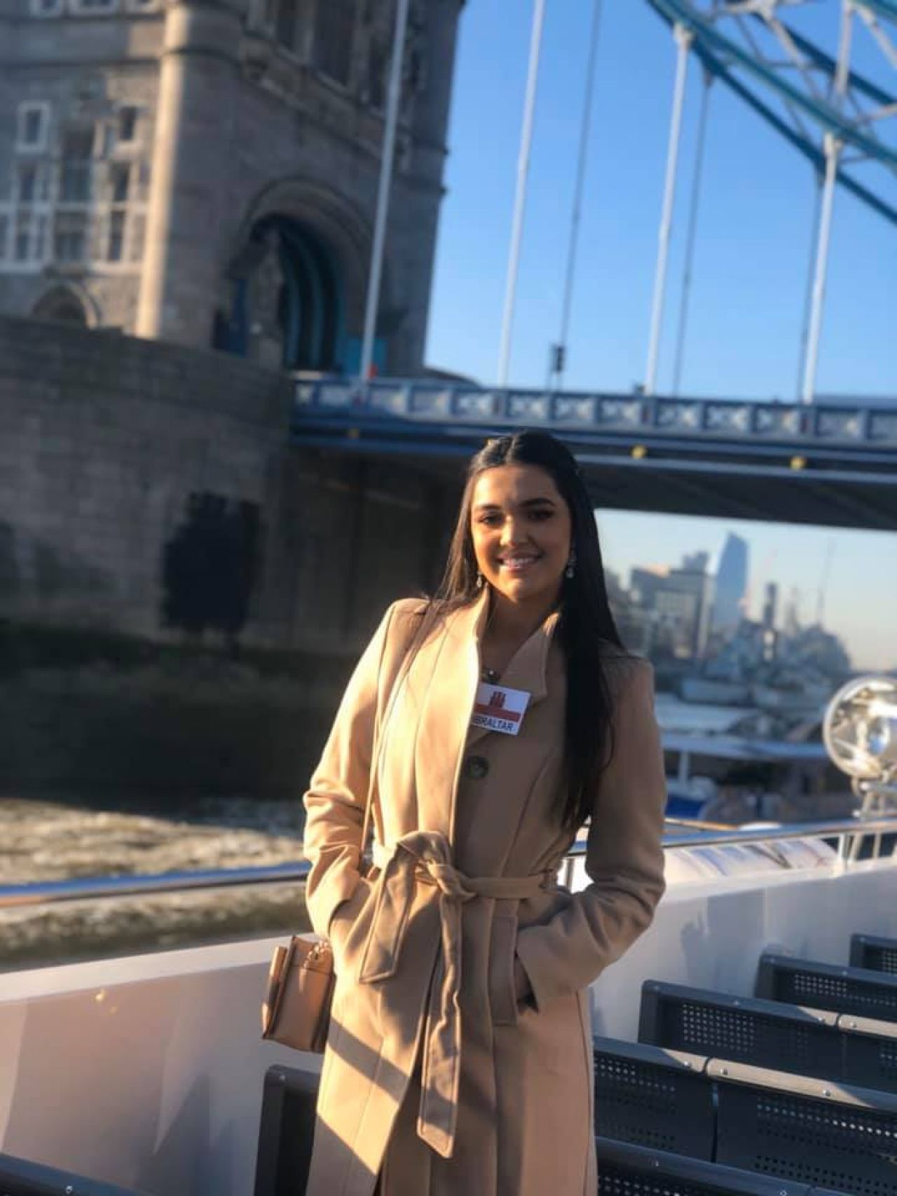 Best Wishes For Miss Gibraltar At The Miss World Pageant