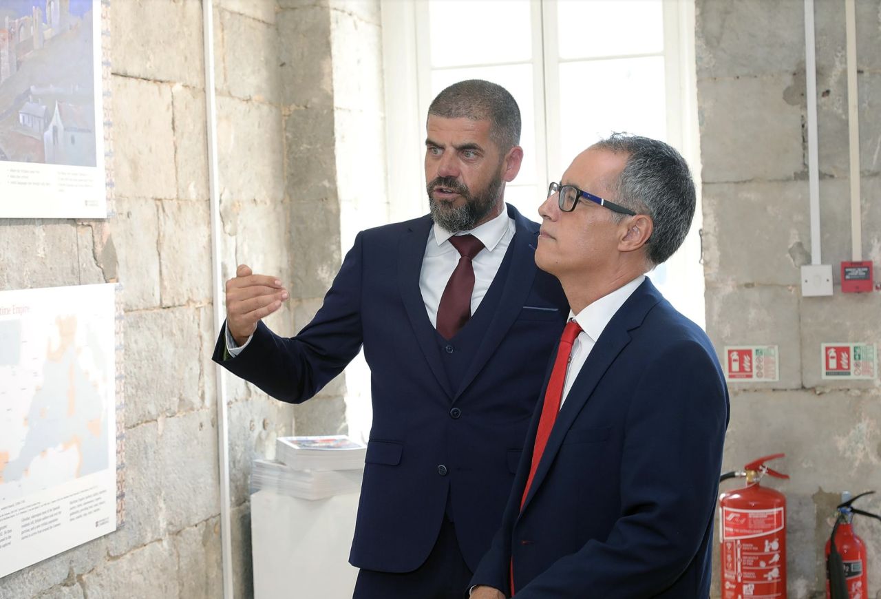 Deputy Chief Minister Opens Llanito Exhibition At Fine Arts