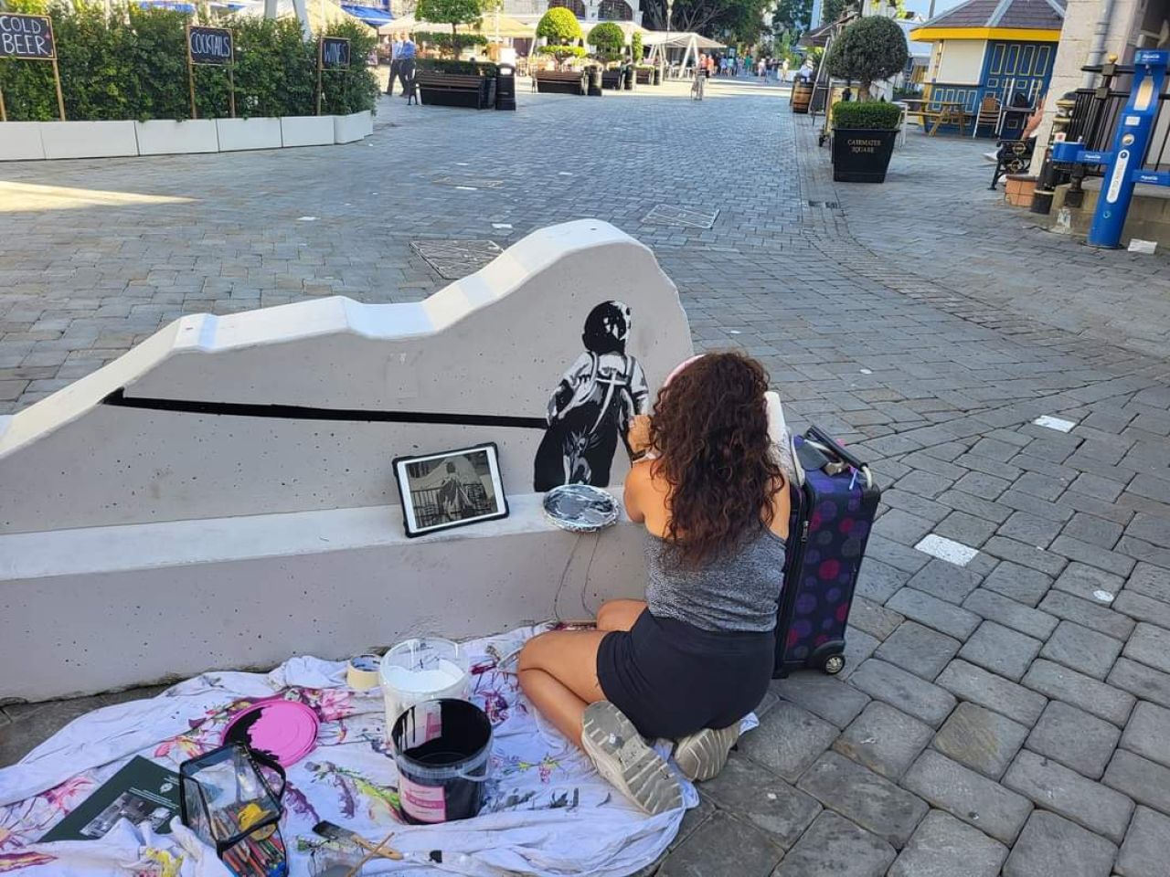 Street Art Murals In Main Street