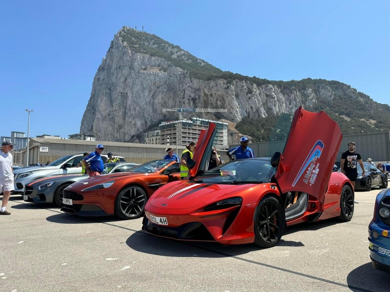 A Driving Force For SSAFA Bring Torque To Gibraltar For Airport Sprints