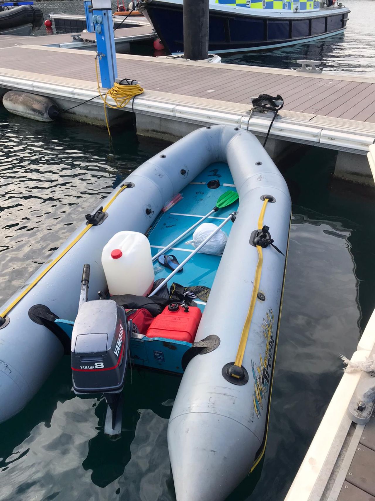 Eight Men Recovered by RGP Marine Section