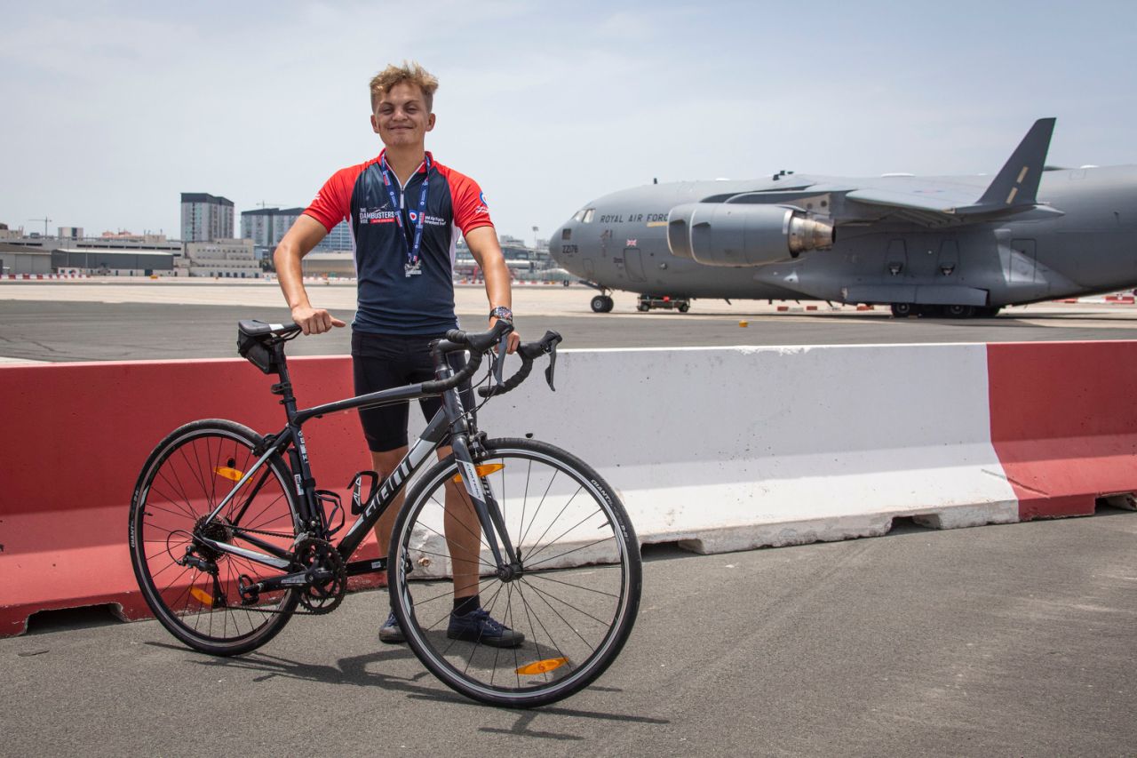 Oliver Cox Raises Over £1000 For RAF Benevolent Fund