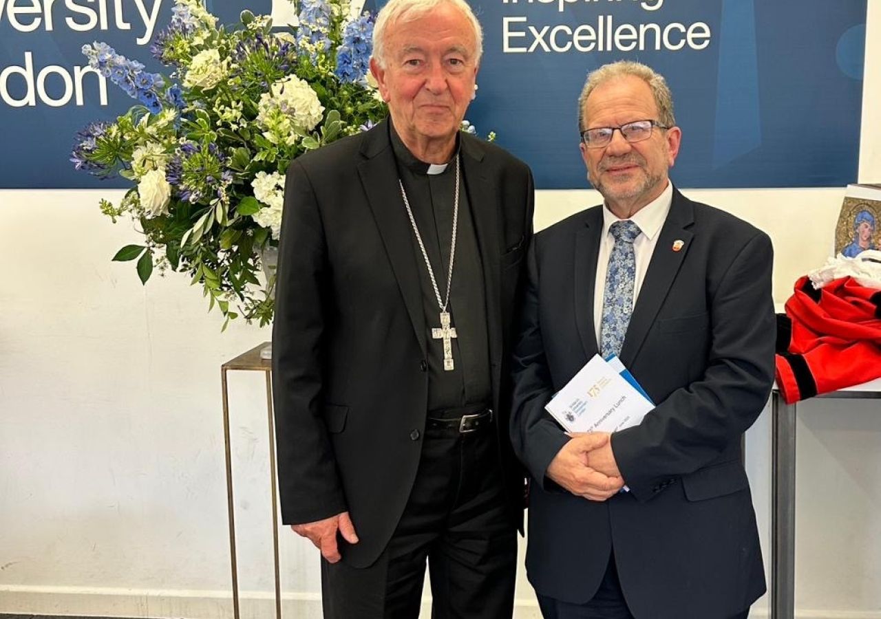 Minister Cortes Attends St Mary’s University 175th Anniversary Service