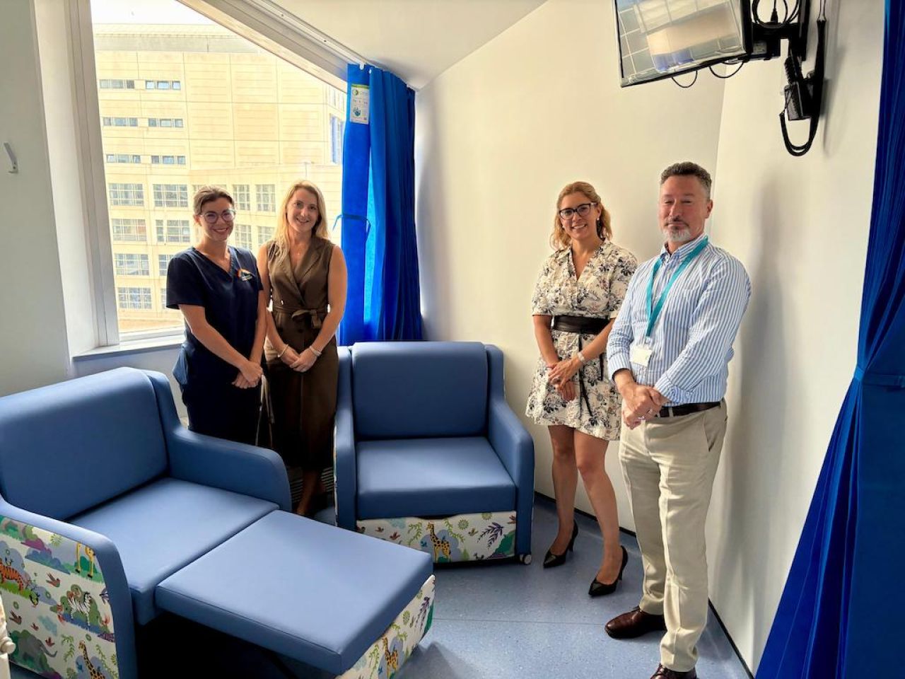 Kusuma Trust Presentation to St Bernard’s Rainbow Ward