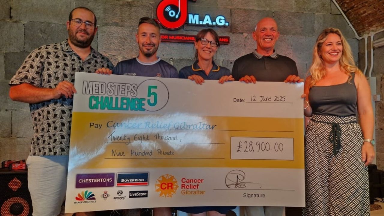 Med Steps 5 Challenge Raises £28,900 For Cancer Relief