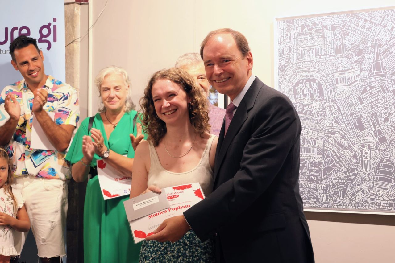 ‘Our Gibraltar’ Competition - Monica Popham Wins Ministry Of Culture Award
