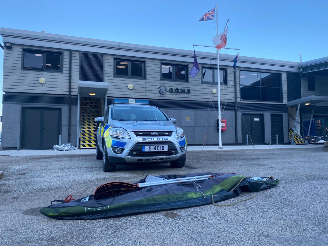 Three Men Arrested After Kayak Crossing