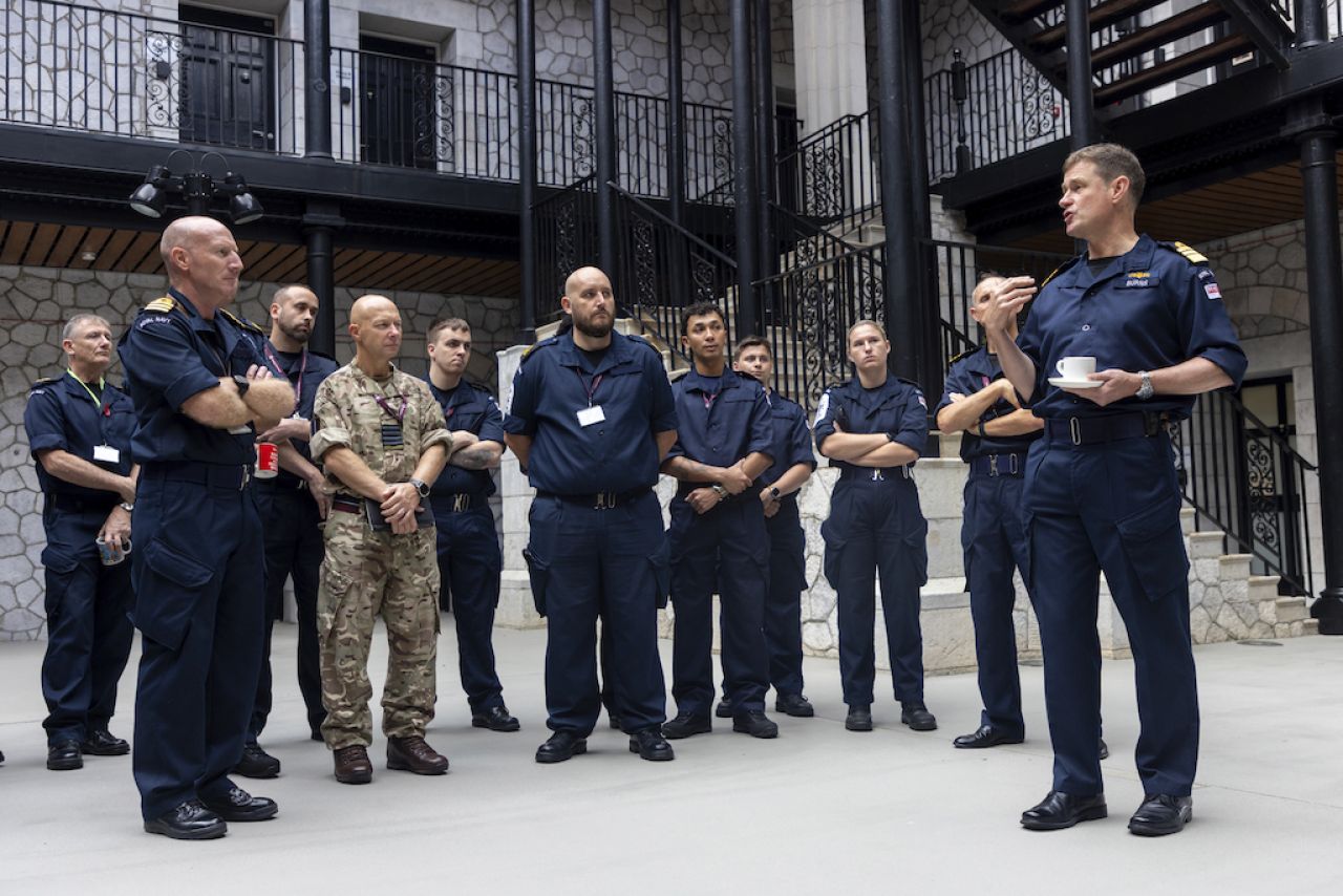 Fleet Commander Visit To Gibraltar
