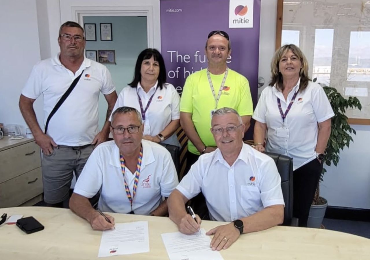 Unite The Union Settles 2025 Pay Agreement At Mitie Defence Gibraltar