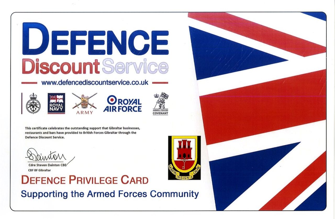 Local Businesses Sign Up To The Defence Discount Service