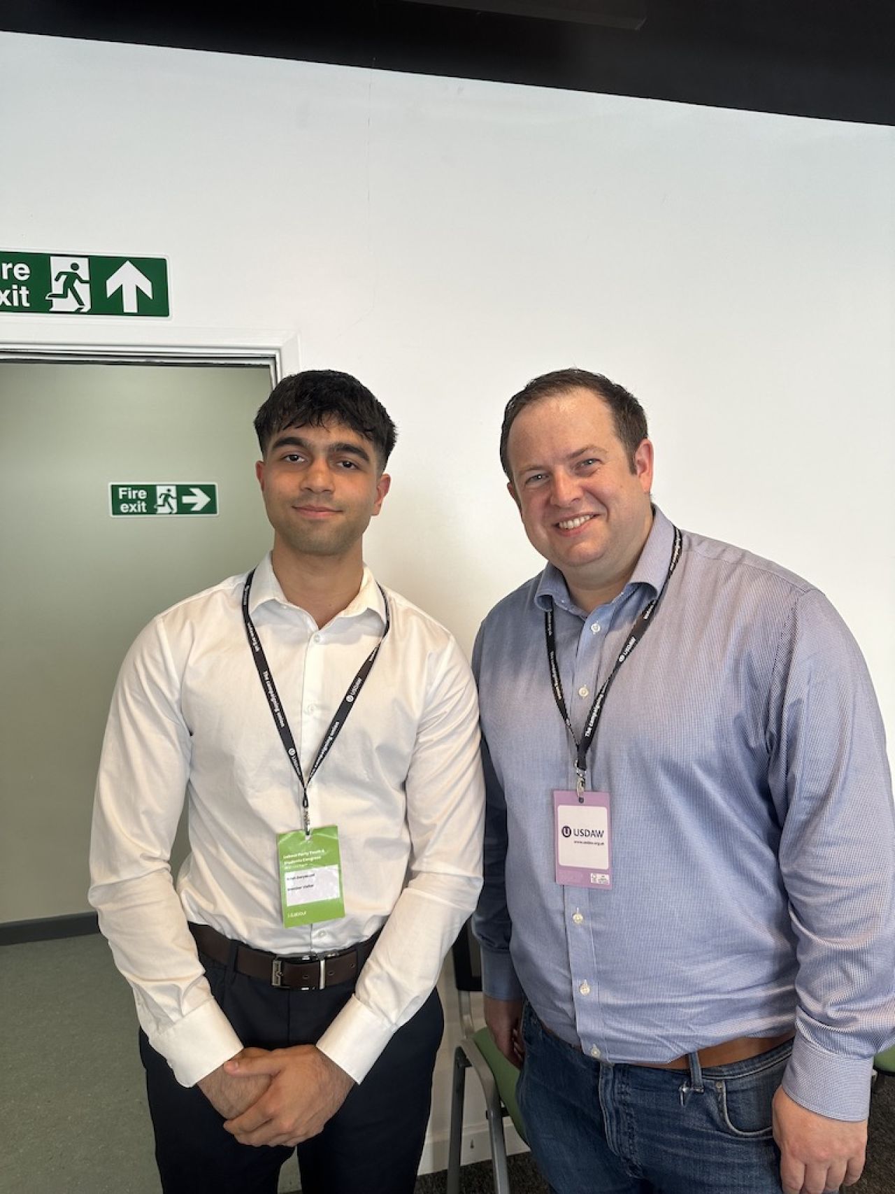 Gibraltarian Student Meets Minister for Europe