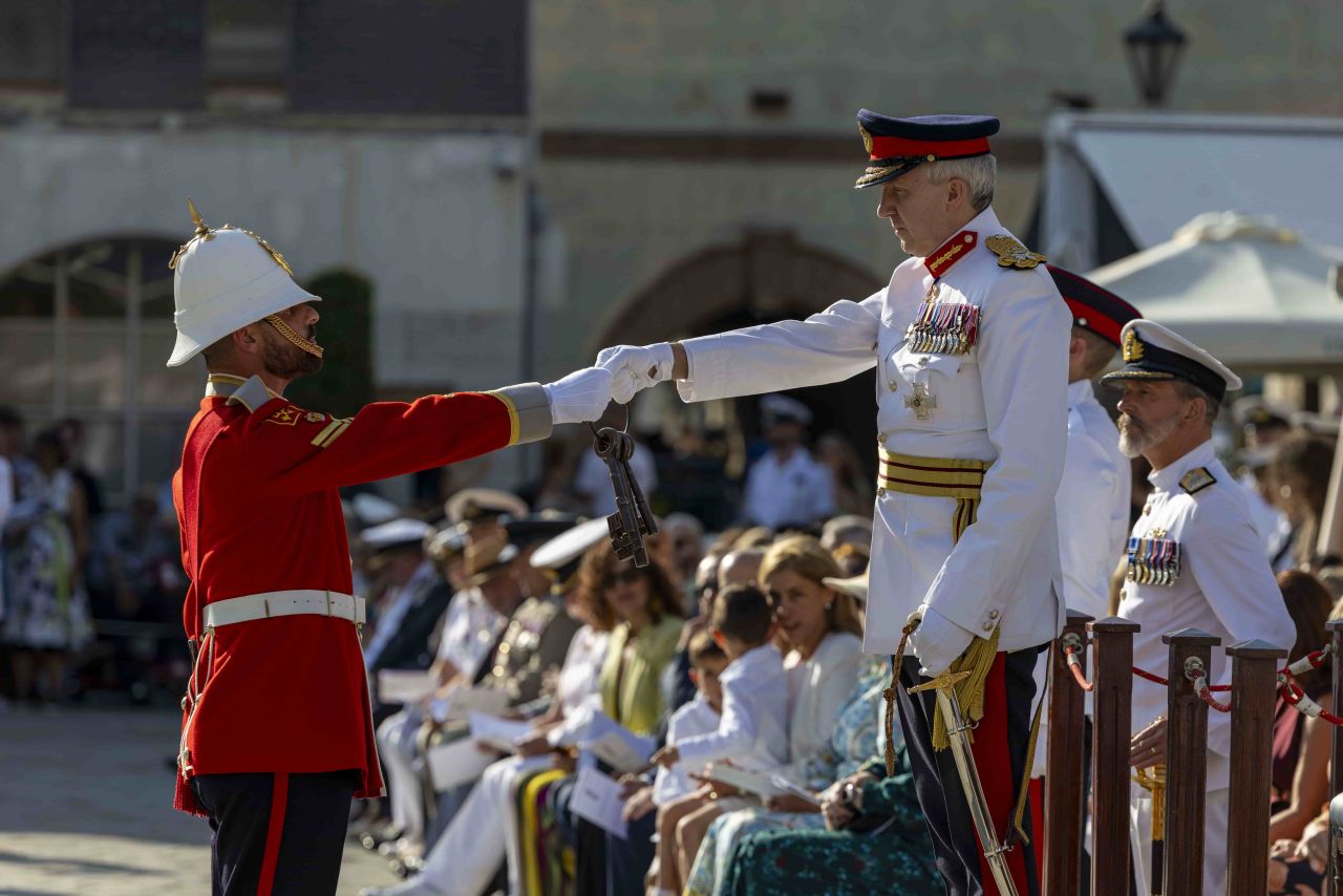British Forces Gibraltar Celebrate His Majesty King Charles III’s 77th Birthday With Ceremonial Parade In Casemates Square