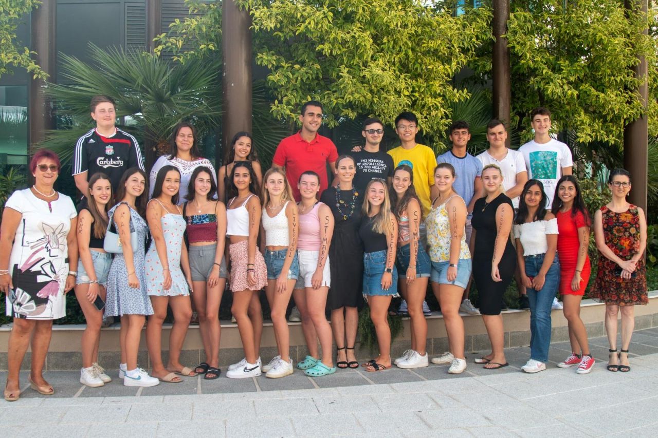 Students At The Gibraltar College, Bayside And Westside Schools Received Their A-Level Results Today