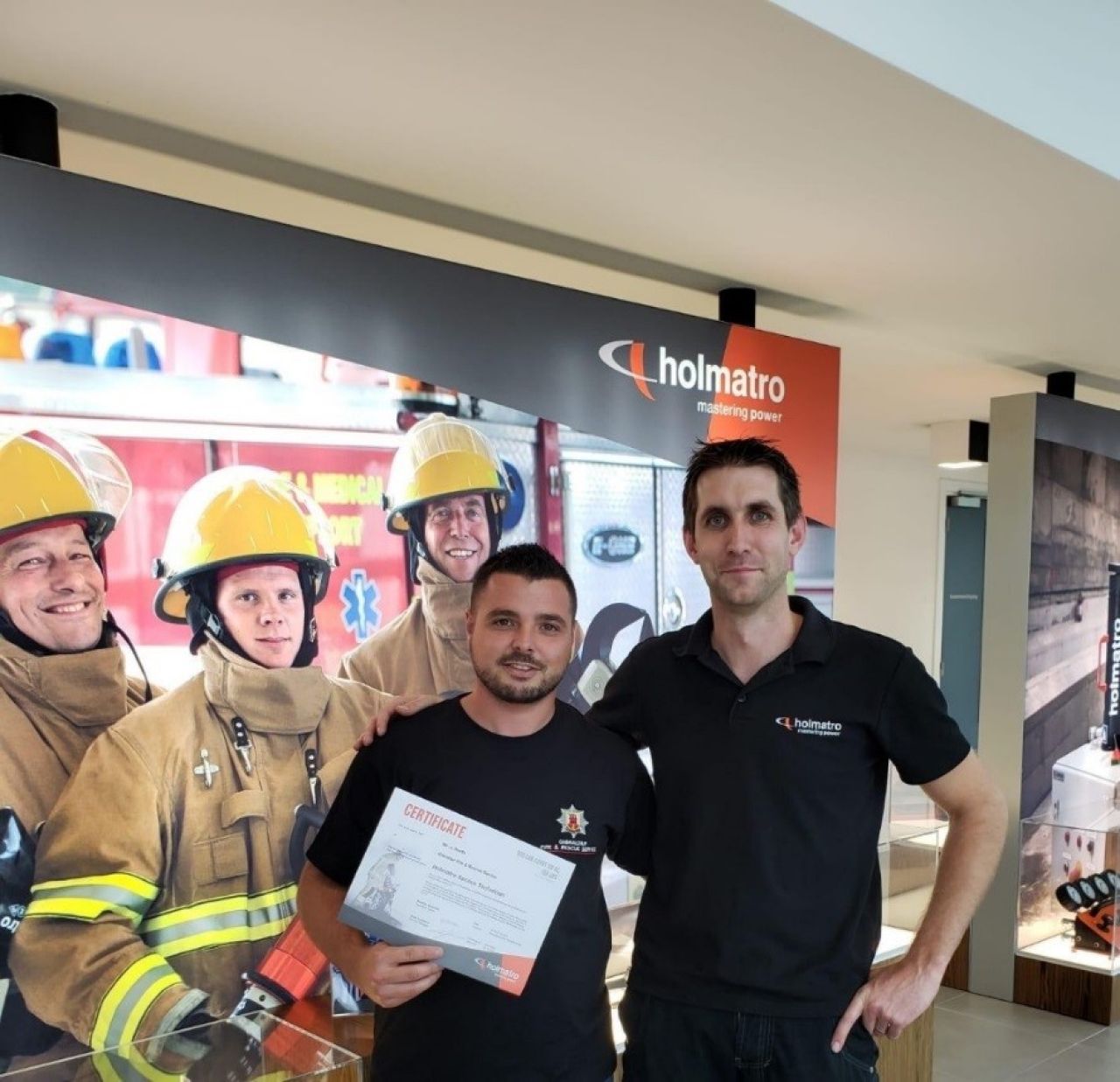Fire Service Mechanic Attends Servicing Course In Holland
