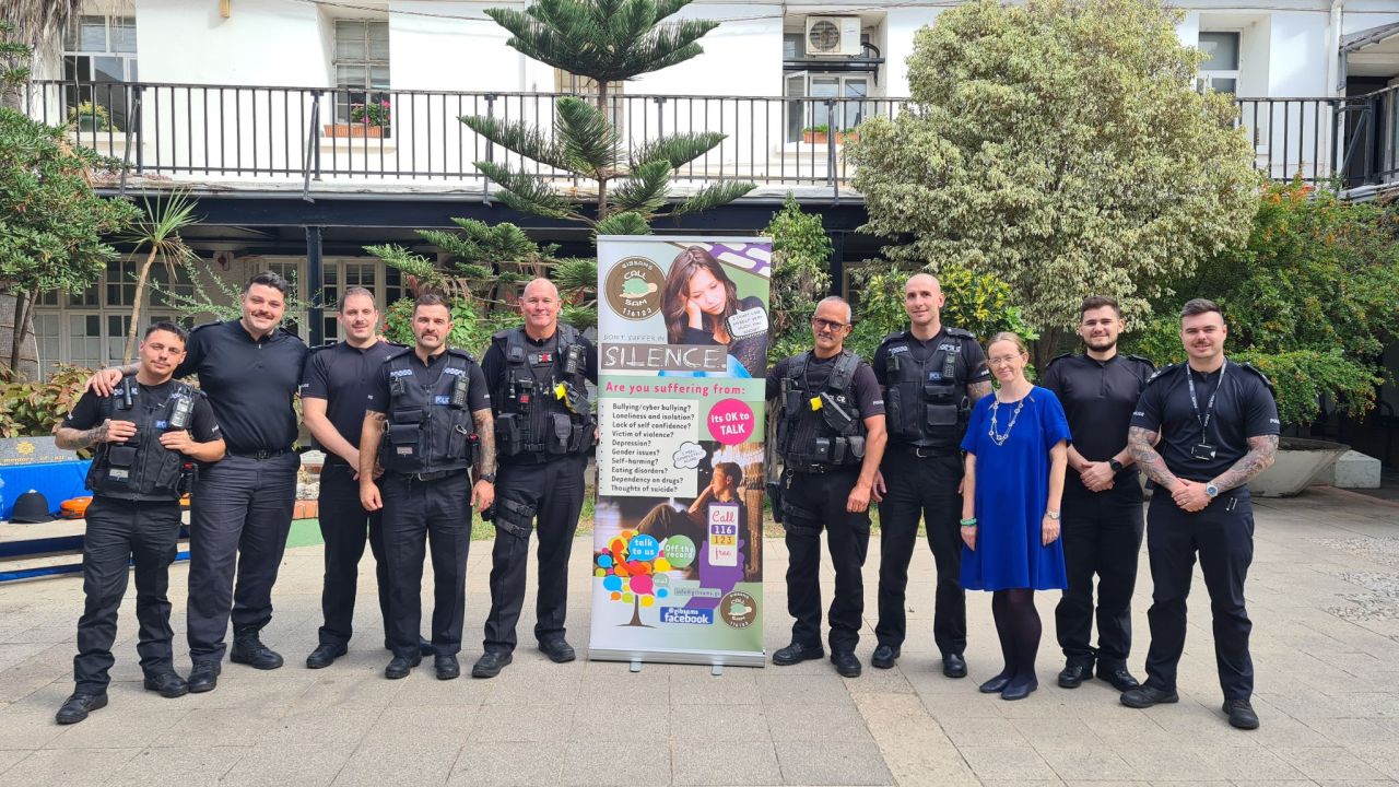 RGP Officers Grow Moustaches For Charity